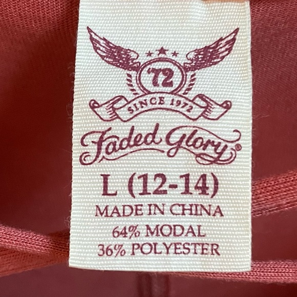 Salmon Colored Crossed Chest Shirt - Picture 3 of 3